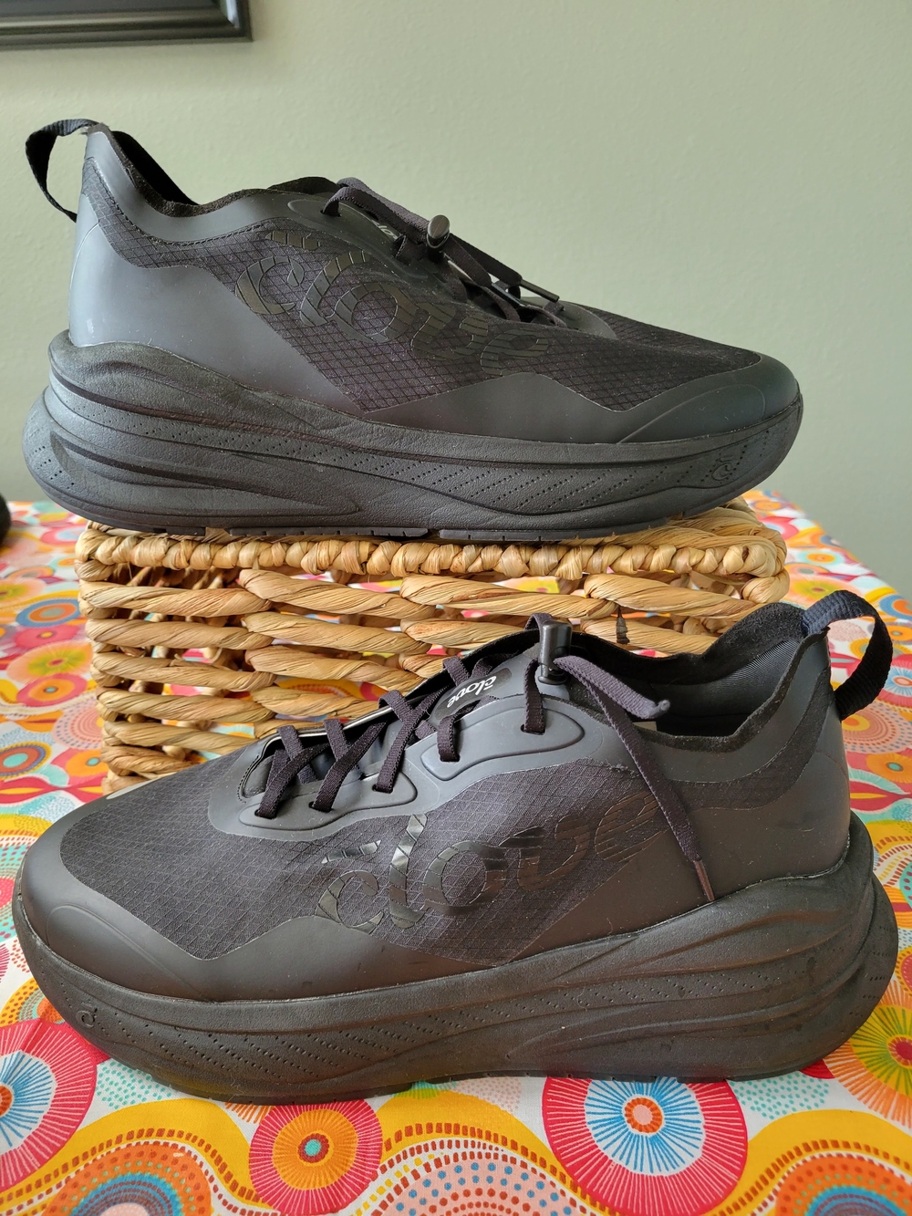 Clove Men's Alto All Black Option Sneaker Shoes Size 11